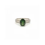 Celestial Charm Ring – Chromium Diopside
