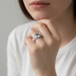 Celestial Charm Ring – Blue Topaz - Image 4