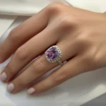 Celestial Halo Ring – Amethyst - Image 3