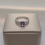 Radiant Prism Ring – Amethyst - Image 2