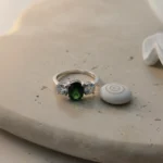 Trinity Glow Ring – Chromium Diopside - Image 2