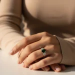 Trinity Glow Ring – Chromium Diopside - Image 4