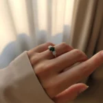 Trinity Glow Ring – Chromium Diopside - Image 5