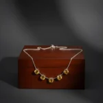 Serenity Bar Necklace – Citrine - Image 4