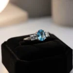 Trinity Glow Ring – Blue Topaz - Image 5