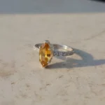 Aurora Marquise Ring – Citrine - Image 4