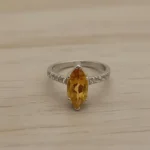 Aurora Marquise Ring – Citrine - Image 2