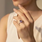 Aurora Marquise Ring – Amethyst - Image 4