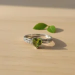 Eternal Heart Ring – Peridot - Image 2
