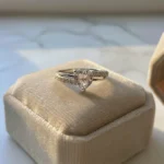 Eternal Heart Ring – White Topaz - Image 3