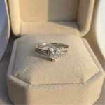 Eternal Heart Ring – White Topaz - Image 4