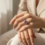 Eternal Heart Ring – Amethyst - Image 4