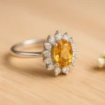 Royal Radiance Petite Ring – Citrine - Image 4