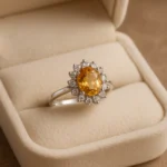Royal Radiance Petite Ring – Citrine - Image 2
